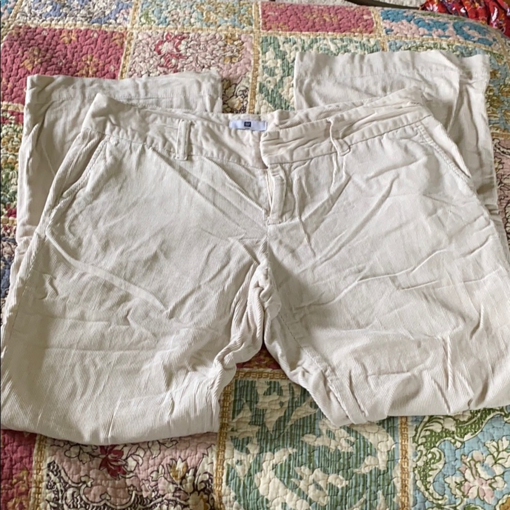 GAP lightweight corduroy pants.